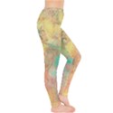 Pink Pastel Abstract Leggings  View4
