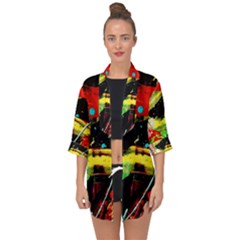Enigma 1 Open Front Chiffon Kimono by bestdesignintheworld