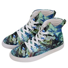 June Gloom 5 Women s Hi-top Skate Sneakers by bestdesignintheworld