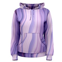 Marbled Ultra Violet Women s Pullover Hoodie by NouveauDesign