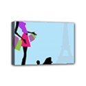 Woman Girl Lady Female Young Mini Canvas 6  x 4  View1