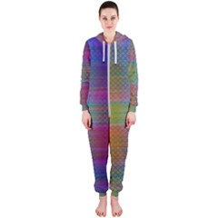 Colorful Sheet Hooded Jumpsuit (ladies)  by LoolyElzayat
