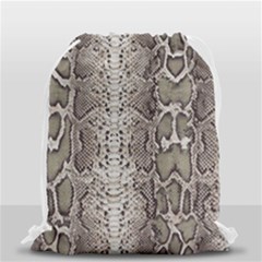 Snake Skin Drawstring Bag (small) by LoolyElzayat