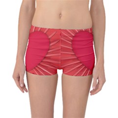 Background Texture Heart Love Boyleg Bikini Bottoms by Sapixe