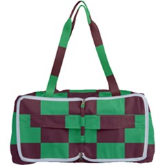 Background Checkers Squares Tile Multi Function Bag	 by Sapixe