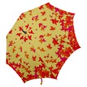 Leaves Autumn Maple Drop Listopad Hook Handle Umbrellas (Small) View2