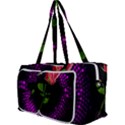 Rosa Black Background Flash Lights Multi Function Bag	 View3