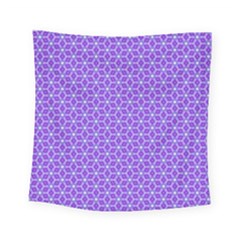 Lavender Tiles Square Tapestry (small) by jumpercat