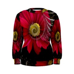 Fantasy Flower Fractal Blossom Women s Sweatshirt by Sapixe