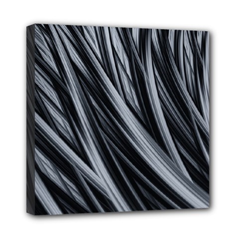 Fractal Mathematics Abstract Mini Canvas 8  X 8  by Sapixe