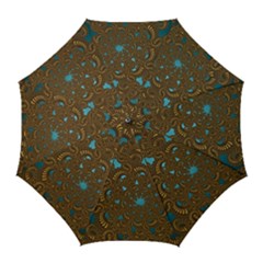 Fractal Abstract Pattern Golf Umbrellas by Sapixe