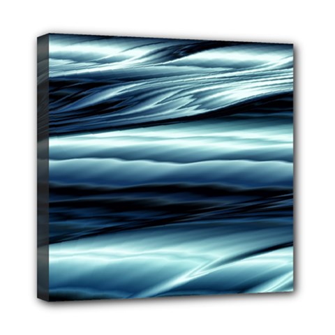 Texture Fractal Frax Hd Mathematics Mini Canvas 8  X 8  by Sapixe