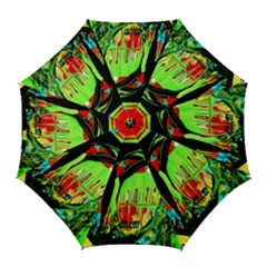 Quiet Place Golf Umbrellas by bestdesignintheworld
