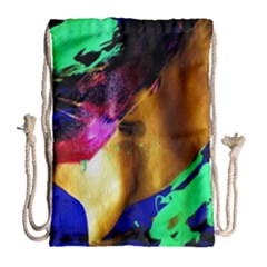 Global Warming 9 Drawstring Bag (large) by bestdesignintheworld