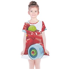 Car Vehicle Racing Car Formula Kids  Simple Cotton Dress by Sapixe