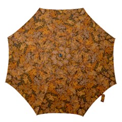 Leaves Motif Pattern Photo 2 Hook Handle Umbrellas (large) by dflcprints