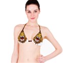 Lion Animal Roar Lion S Mane Comic Bikini Top View1