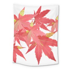 Leaves Maple Branch Autumn Fall Medium Tapestry by Sapixe