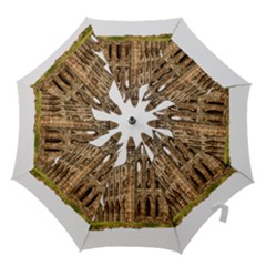 Ruin Monastery Abbey Gothic Whitby Hook Handle Umbrellas (medium) by Sapixe