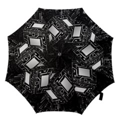 Technoid Future Robot Science Hook Handle Umbrellas (medium) by Sapixe