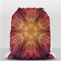 Fractal Abstract Artistic Drawstring Bag (Small) View2