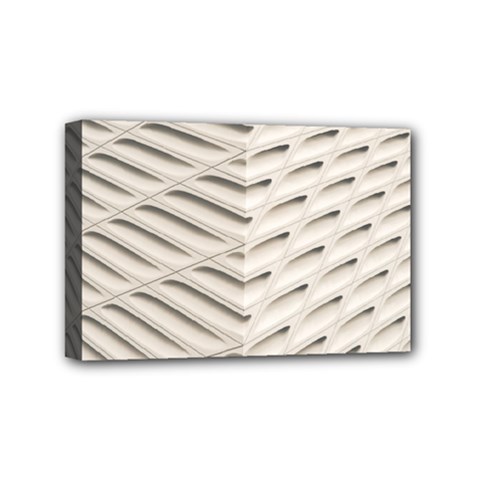 Backround Pattern Texture Dimension Mini Canvas 6  X 4  by Sapixe