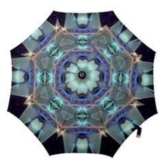 Abstract Glow Kaleidoscopic Light Hook Handle Umbrellas (medium) by Sapixe