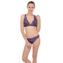 Fabric Textile Texture Macro Photo Classic Banded Bikini Set  View1