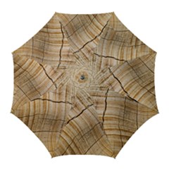 Abstract Brown Tree Timber Pattern Golf Umbrellas by Sapixe