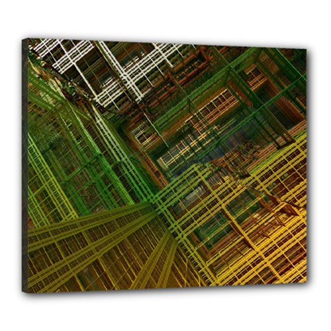 City Forward Urban Planning Canvas 24  X 20  by Sapixe
