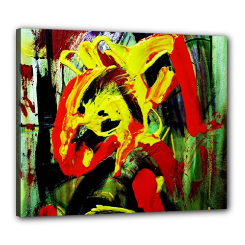437241213103536 - Bread And Fish Canvas 24  X 20  by bestdesignintheworld