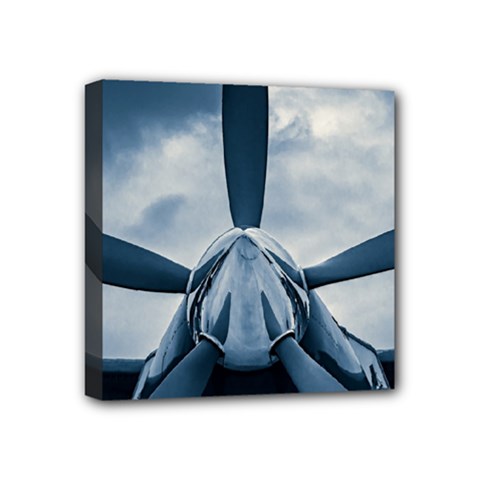 Propeller - Sky Challenger Mini Canvas 4  X 4  by FunnyCow