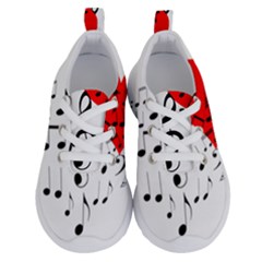 Singing Heart Running Shoes by FunnyCow