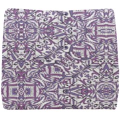 Colorful Intricate Tribal Pattern Seat Cushion by dflcprints