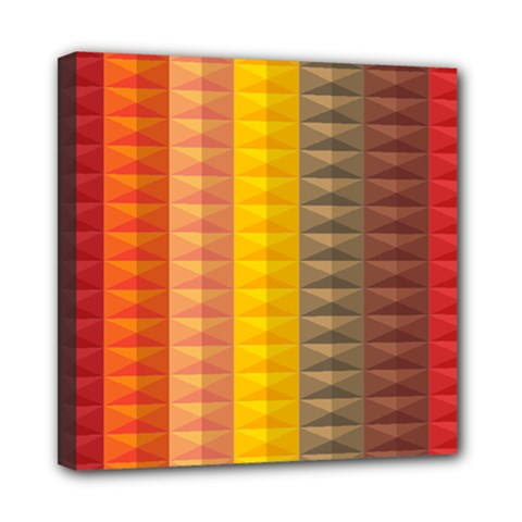 Abstract Pattern Background Mini Canvas 8  X 8  by Nexatart