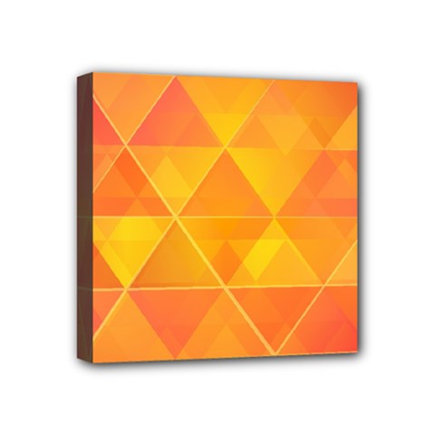 Background Colorful Abstract Mini Canvas 4  X 4  by Nexatart