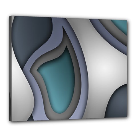 Abstract Background Abstraction Canvas 24  X 20  by Nexatart