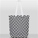 Triangle Pattern Simple Triangular Full Print Rope Handle Tote (Small) View1