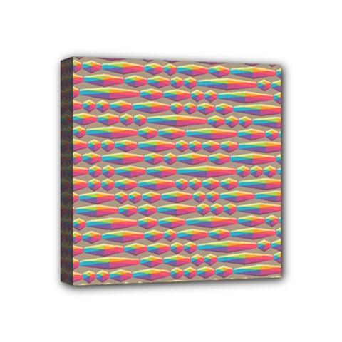 Background Abstract Colorful Mini Canvas 4  X 4  by Nexatart