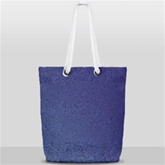 Fractal Rendering Background Blue Full Print Rope Handle Tote (small) by Nexatart
