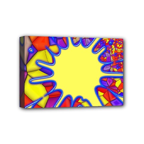 Embroidery Dab Color Spray Mini Canvas 6  X 4  by Nexatart