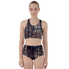 Architecture City Home Window Racer Back Bikini Set by Nexatart