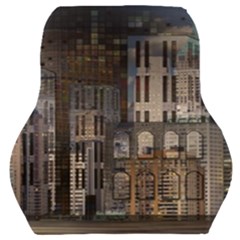 Architecture City Home Window Car Seat Back Cushion  by Nexatart