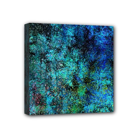 Color Abstract Background Textures Mini Canvas 4  X 4  by Nexatart