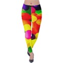 Toy Balloon Flowers Velvet Leggings View1