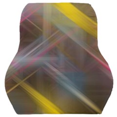 Fractals Stripes                                   Car Seat Back Cushion by LalyLauraFLM