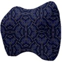 Modern Orante Pattern Velour Head Support Cushion View4