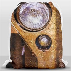 Vintage Off Roader Car Headlight Drawstring Bag (large) by FunnyCow