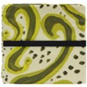 Yellow Swirls Seat Cushion View4