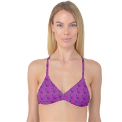 Punk Baby Violet Reversible Tri Bikini Top by snowwhitegirl